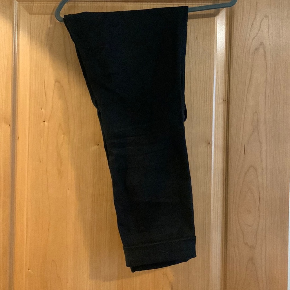 Old Navy Power Straight Black Jeans